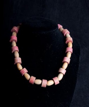 wood necklace